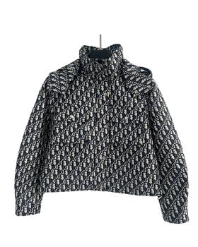 女款提花连帽短外套010