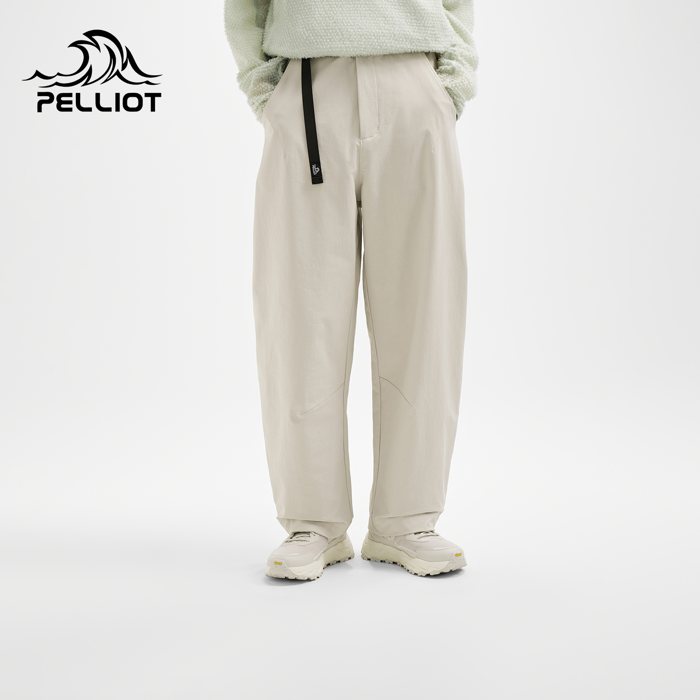 【山系】伯希和休闲裤女2025年秋季新款高弹耐磨户外裤时尚弯刀裤