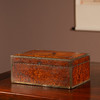 清	瘿木铜包边文房盒 商品缩略图1