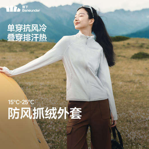 蕉下女士防风微绒外套（初暖）【购买前请看售后说明！！】 商品图2