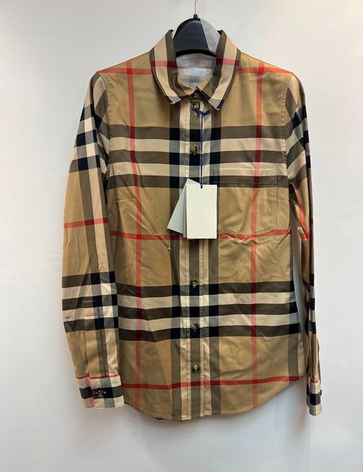 女款格纹长袖衬衣007 商品图0