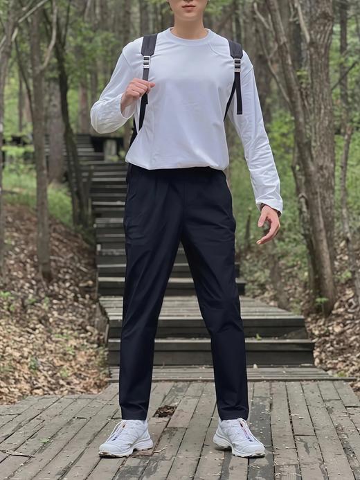 【防泼防风保暖 六边形户外裤】斯辰唯佳科技面料细腻有型多功能直筒裤（E63-9253555） 商品图3