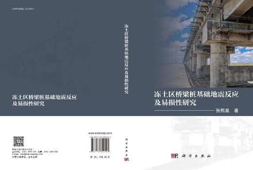 冻土区桥梁桩基础地震反应及易损性研究 商品图3