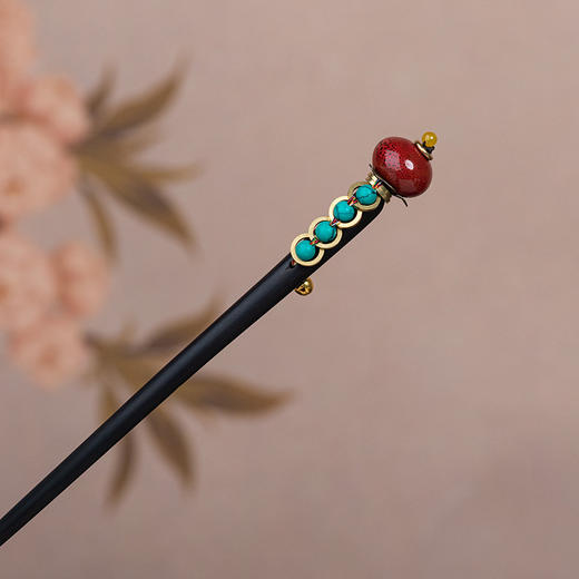 JGL藏式民族风简约款发簪后脑勺盘发古风簪子2025新款发簪日常发钗女 商品图1