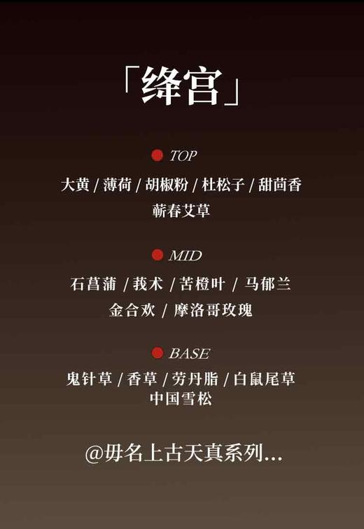 毋名上古天真系列中药香水 30ml 商品图6