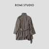 ROMI STUDIO"棕标甄选"100%铜氨丝洗水经典一手长风衣 RWCAWG5884  商品缩略图1
