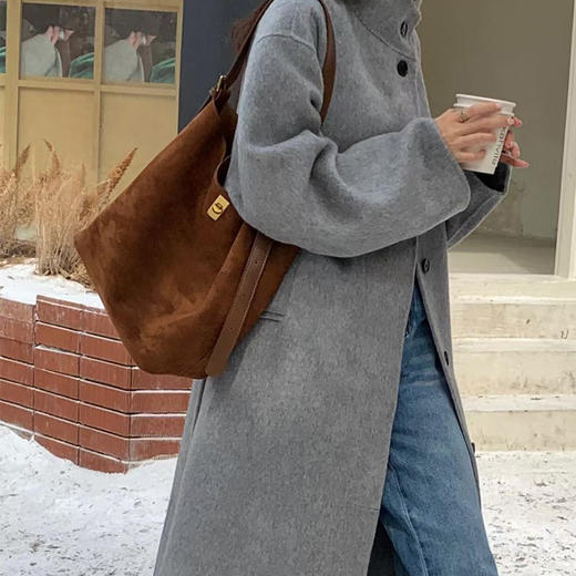 复古质感大容量慵懒单肩包包-纪念日百货门店同款167294039 商品图1