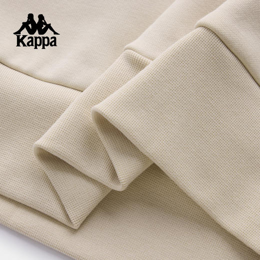 Kappa 运动卫衣女2025新款冬季加绒圆领套头衫休闲上衣K0F82WT83 商品图4