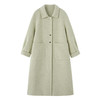 HR MEIQIN727韩系新款娃娃领双面羊毛大衣双面呢气质毛呢外套 商品缩略图4