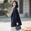 HR MEIQIN725羊毛呢外套西装领双面呢子大衣外套 商品缩略图2