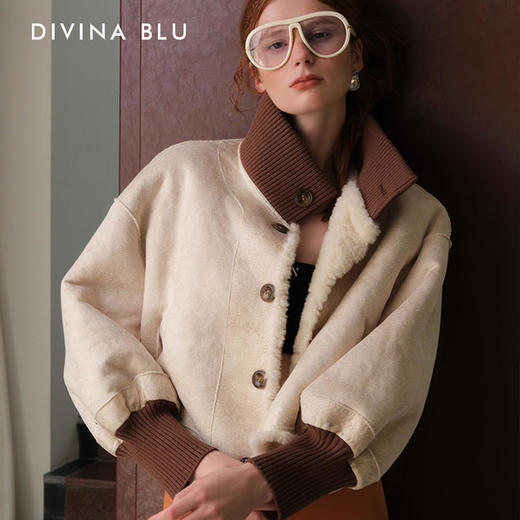 DIVINA BLU 丹麦系列 迪唯纳双面穿皮草外套118 商品图3