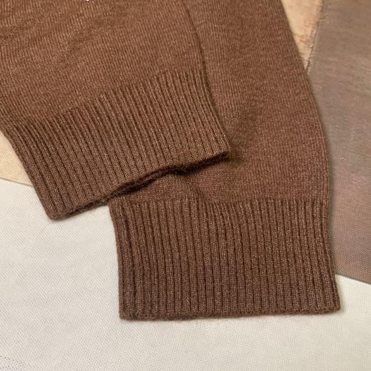 休闲百搭圆领长袖毛衣 商品图9