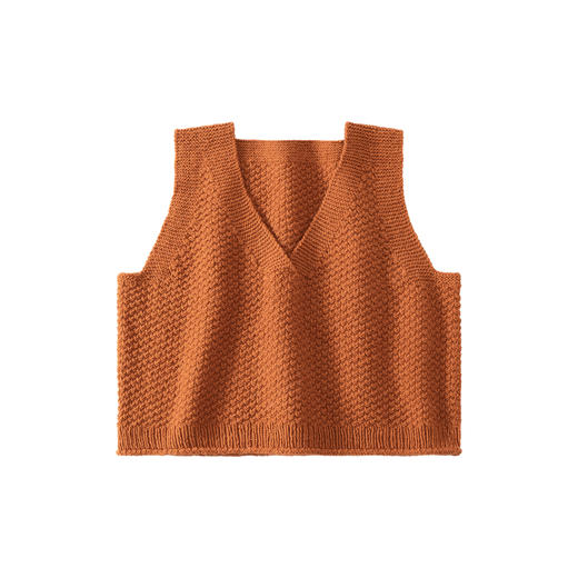 苏苏姐家文化人毛背心手工diy棒针自制上衣编织毛线团材料包 商品图4