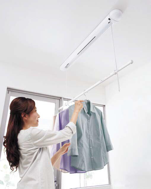 日本原装进口松下室内阳台升降晾衣架伸缩晾衣杆 商品图3