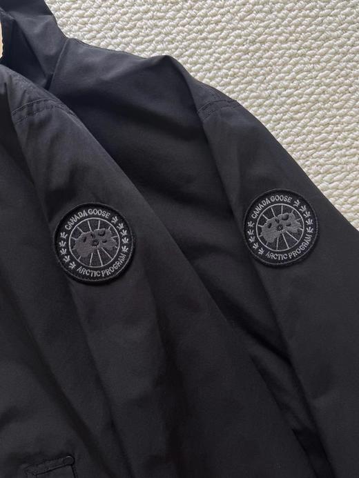 D101060户外休闲高领设计男士黑标大鹅夹克 商品图3