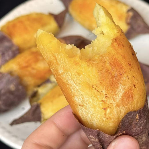 山东 榴莲蜜薯   蒸烤双吃，丝滑香甜，糖度最高可达40°+ ，多种烹饪方式， 吃起来软糯香甜，完全不干不噎！ 商品图4