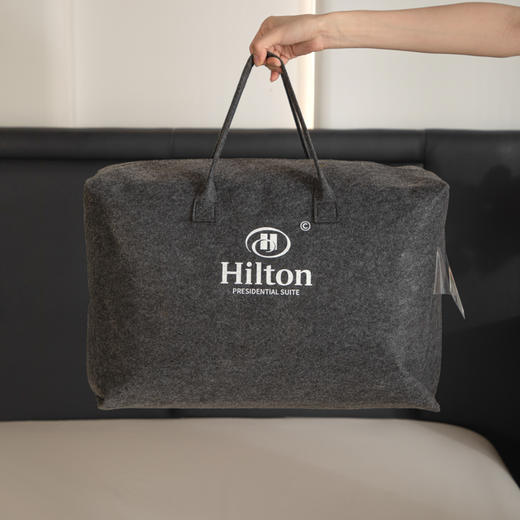 疯抢中！！【希尔顿联名款·澳洲羊毛被/“褪黑素”深睡助眠被】发热科技更保暖 亲肤舒适更健康 高档包装 商品图13