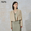 NUTS商场同款春秋季简约百搭上班通勤短款西装外套女231048045B 商品缩略图5