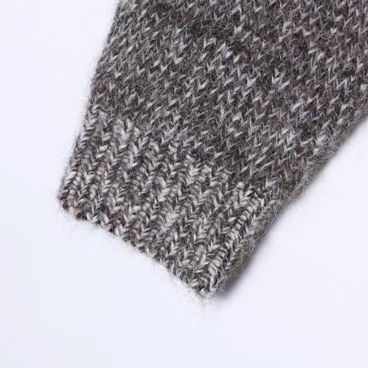 22653SDSA男士秋冬新款痞帅男装简约时尚纽扣翻领针织衫百搭套头毛衣 商品图4