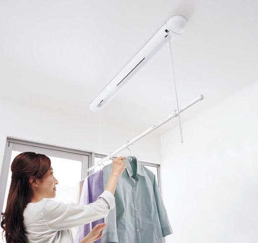 日本原装进口松下室内阳台升降晾衣架伸缩晾衣杆 商品图0
