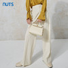 NUTS商场同款春秋季时尚休闲宽松纯色简约直筒长裤女231073009B 商品缩略图4