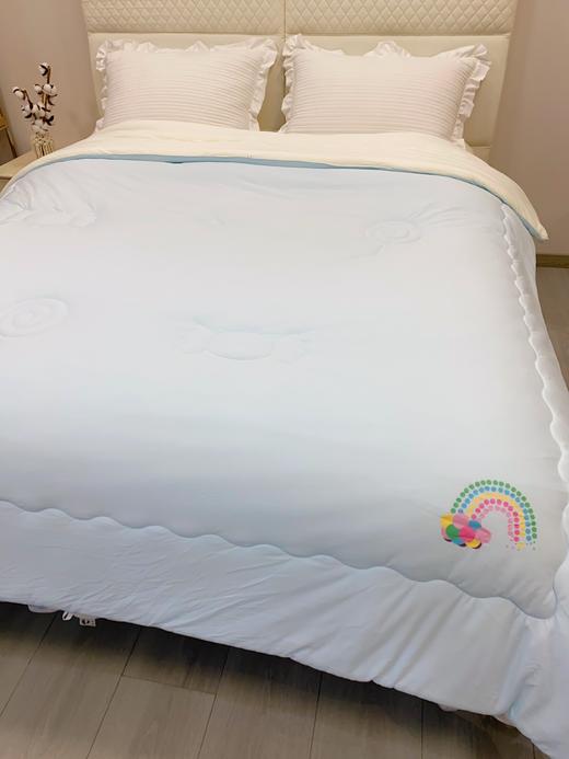 松植屋秋款泡泡糖果被子A类母婴级针织面料 保暖又轻盈 商品图0