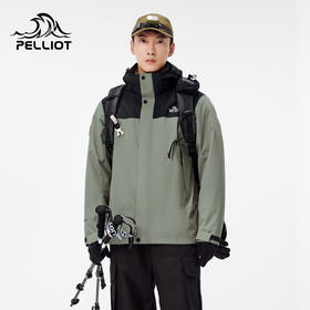 【原石】伯希和户外冲锋衣男2025新款进藏三合一防风徒步登山服女