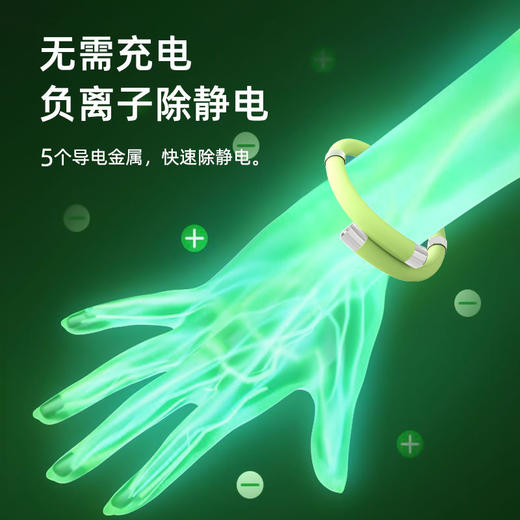 【拍下送两款香薰！】磁疗香薰防静电硅胶手环 持久香薰磁疗 男女手腕带消除静电运动手环 商品图2
