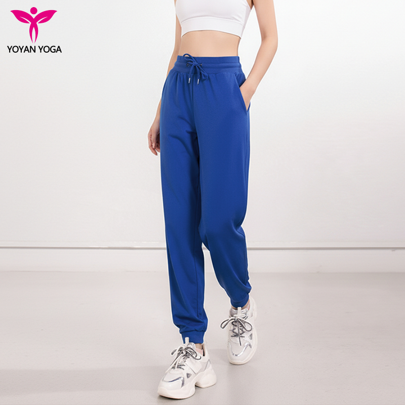 悠妍抽绳宽松束脚瑜伽长裤KZ24204 索罗娜针织面料