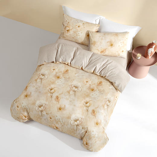 罗莱织梦春颂全棉磨毛四件套【分仓直发，72小时发货，周末节假日不发货】 商品图5