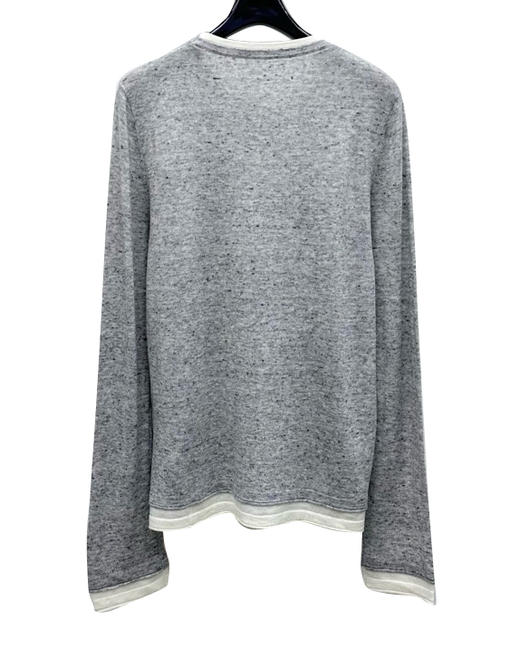 女款刺绣长袖T恤打底衫014 商品图1