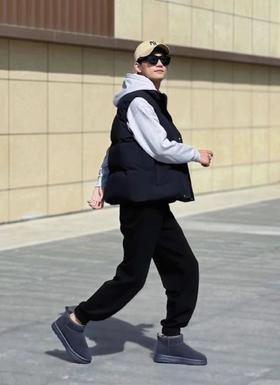 【澳洲美利奴羊毛×高支蚕丝】Schenvega 情侣三防冬日加绒厚款休闲裤（B57-2516）