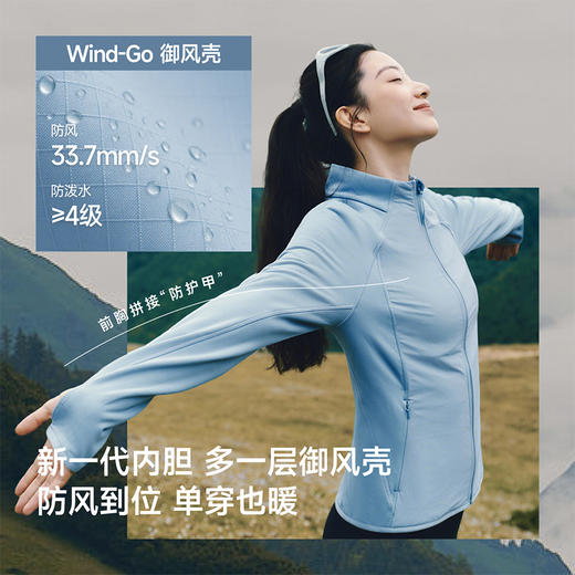 蕉下女士防风微绒外套（初暖）【购买前请看售后说明！！】 商品图4