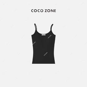 COCO ZONE 经典款纯色吊带背心带胸杯款 23C18646