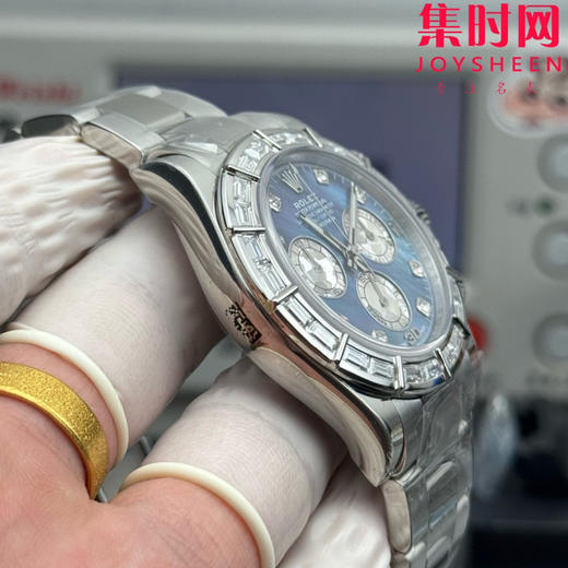 劳力士 ROLEX PPM迪通拿改装系列 迪通拿方钻隐藏款竹节钻 男士腕表 商品图5