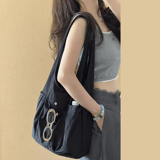 裁缝学苑AQ554帆布包包纸样女装托特包通勤百搭单肩水桶包样板 商品图4