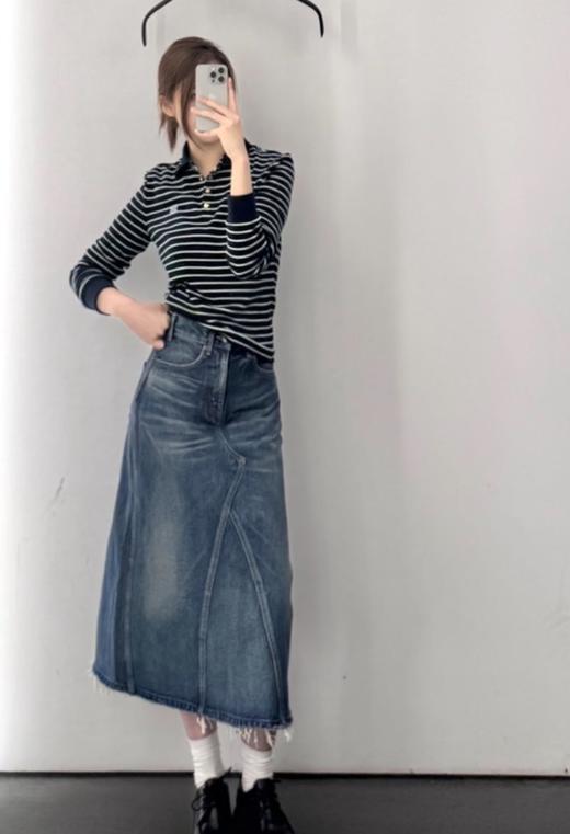 女款牛仔半裙008 商品图1