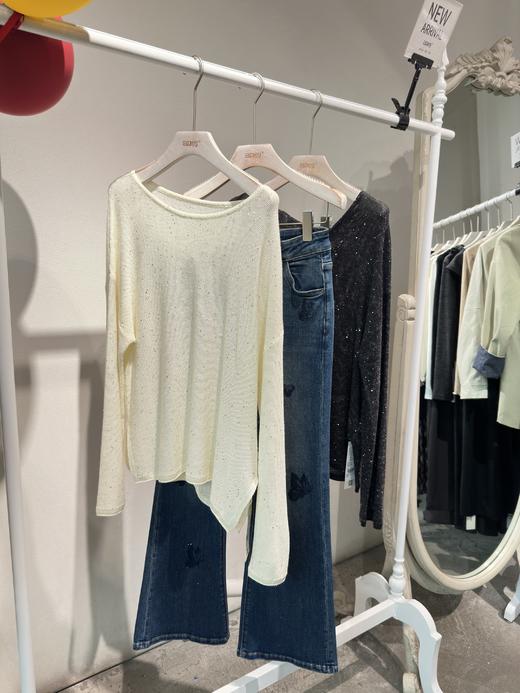 【门店同款】ENJOY冬季“暖冬软糖”烫钻修身针织 166593846 商品图0