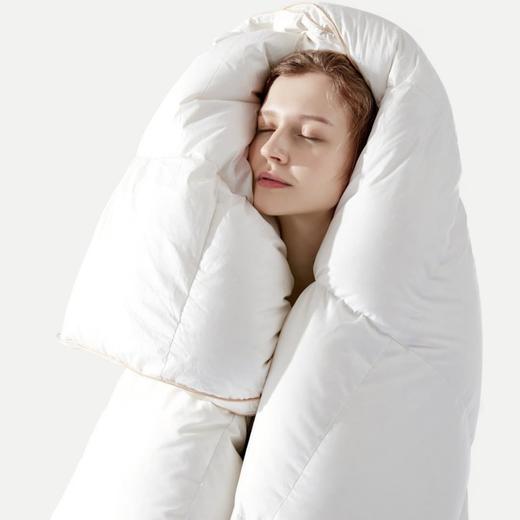 疯抢中！！【希尔顿联名款·澳洲羊毛被/“褪黑素”深睡助眠被】发热科技更保暖 亲肤舒适更健康 高档包装 商品图2