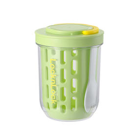 LCB861GRNFU 乐扣乐扣 多功能沥水沙拉杯（绿色）