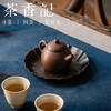 茶香记仿旧古锡干泡盘-莲台复古壶承一物多用茶盘点心盘置物盘 商品缩略图3