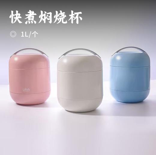 快煮焖烧杯 | 能做饭的保温焖烧杯 高硼硅玻璃内胆 食品级安全材质易清洗 密封性能好 杯子 商品图0