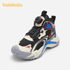 巴拉巴拉童鞋儿童运动鞋加绒男童户外鞋秋冬防滑旋钮扣鞋子潮舒适 商品缩略图0