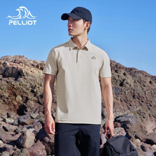 【经典2.0】伯希和POLO衫男新款抗皱速干T恤户外吸汗透气运动短袖 商品图0