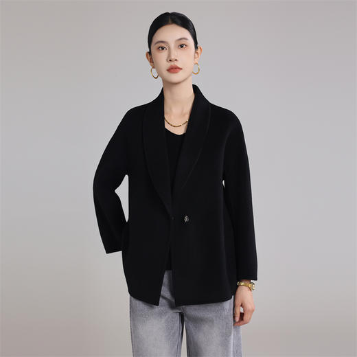 优选丨鹿展513/804女士羊绒大衣山羊绒  948 商品图2
