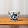 青花鱼藻铃铛杯  高度5.5cm 口径6.5cm，容量：110ml 商品缩略图2