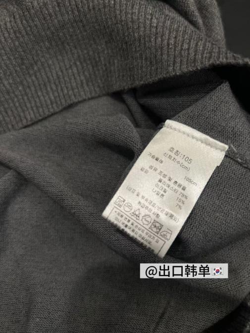 纯色休闲简约长袖POLO衫 商品图2