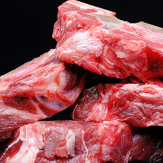 雪山牛谷新疆原切煲汤牛脖骨1000g*2袋 商品图3