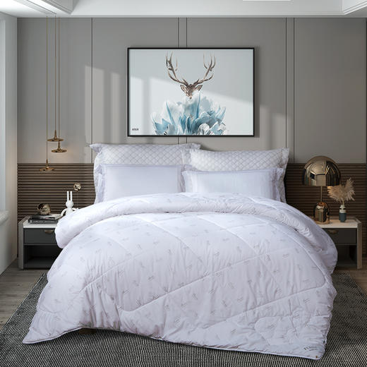 富安娜进口澳洲羊毛四季被203*229【分仓直发，72小时发货，周末节假日不发货】 商品图1