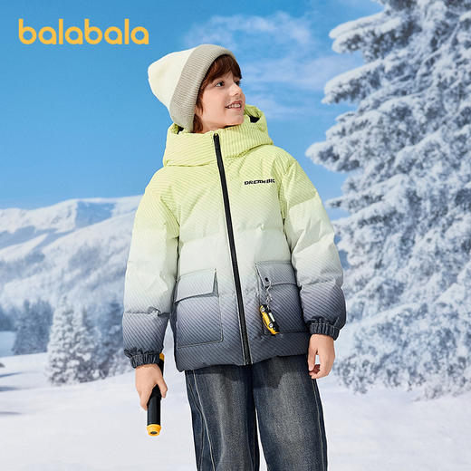 【商场同款】巴拉巴拉儿童玩具羽绒服男童连帽童装2025冬新款防护 商品图2